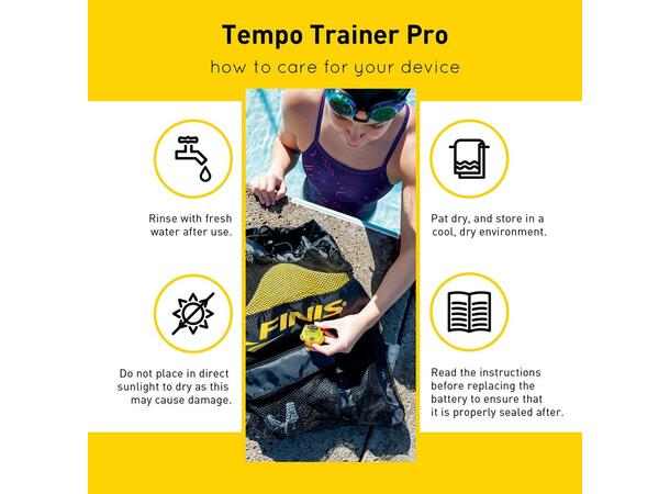 FINIS Tempo Trainer Pro Holder orden på din svømmefrekvens 