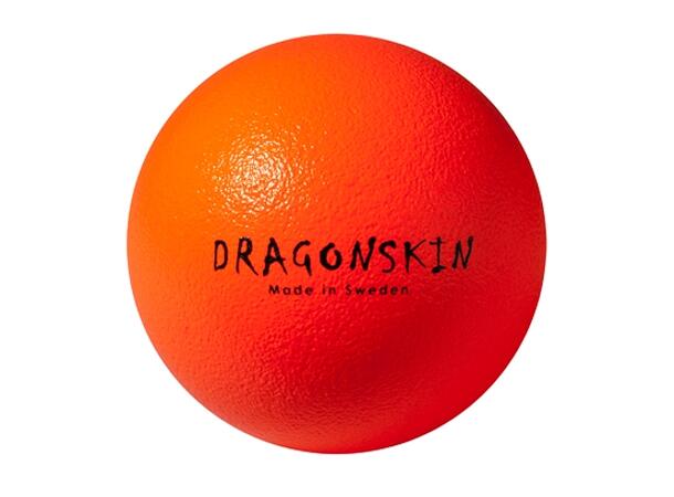 Dragonskin skumball  9 cm | Orange 9 cm softball i neon oransje