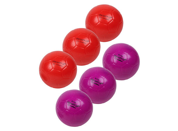 Dragonskin Håndballpakke ( 6) 6 stk | Str 0 | Myke skumhåndballer 