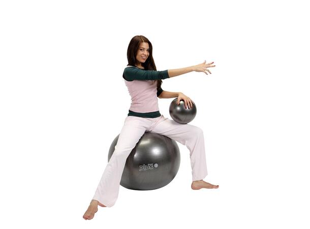 Gymnic Plus Svart 65 cm Treningsball i høy kvalitet 