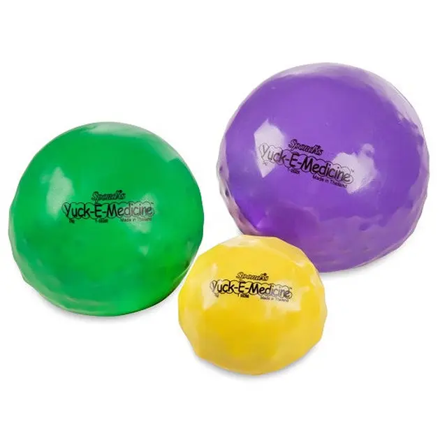 Medisinball Yuck-E 1 - 3 kg | Medisinball med gel-fyll 