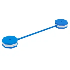 Sv&#248;mmeribbe til lek og vanngymnastikk 1 stang og 2 flyteelementer
