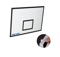 Basketballplate MDF 90x60 cm | Innendørs