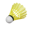 Badmintonball Shuttle 2000 - 6 stk Gul | Langsom hastighet 