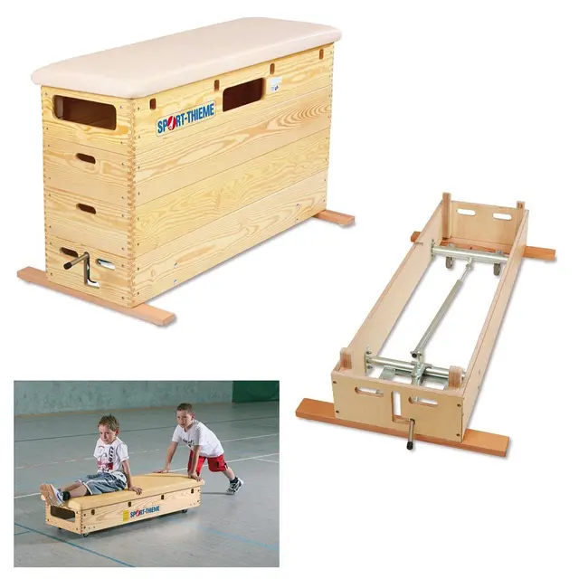 Sprangkasse Standard 4 delt Velg understell | TÜV/GS godkjent | Furu 