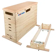 Sprangkasse Standard 6 delt Med hjul | T&#220;V/GS godkjent | Furu