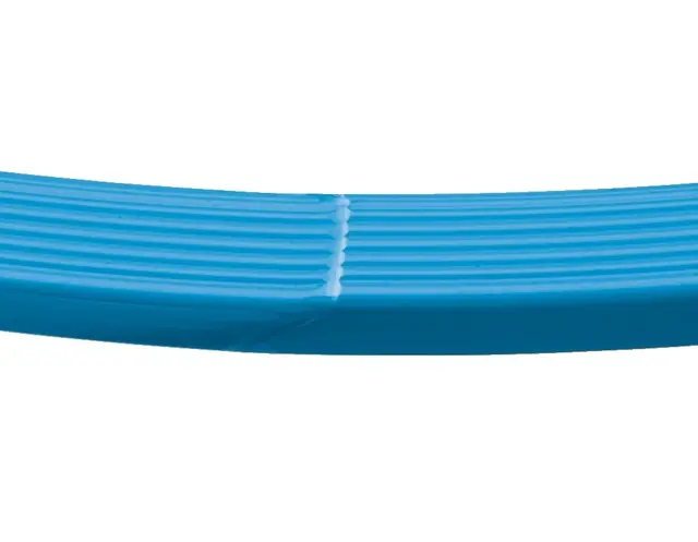 Gymnastikkringer Pvc 50 cm | Blå 50 cm | 10 stk med oppbevaringsbag 