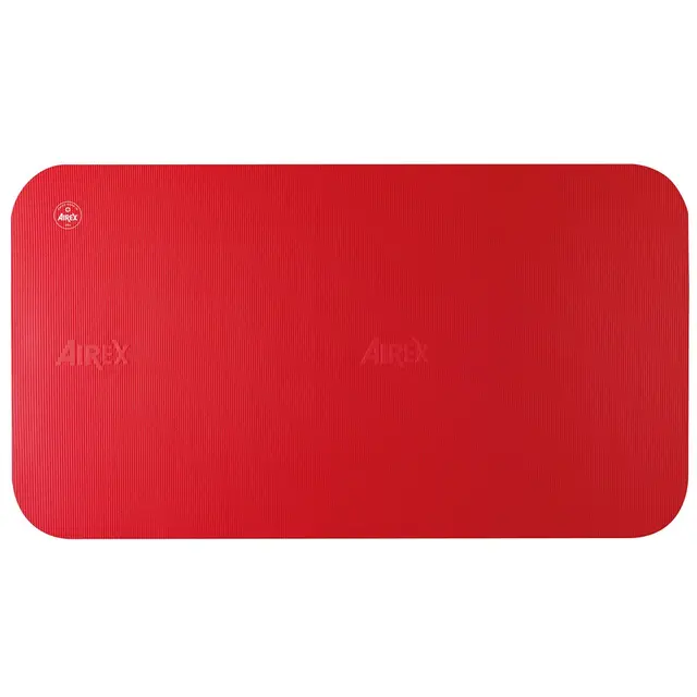 Airex Coronella matte 185x60x1,5 cm Treningsmatte med hull | Rød 