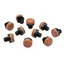 Stradivari skrutupp Standard (10) 12mm | Lærtupp med skrugjenger