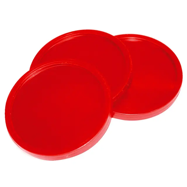 Tilbehør til airhockey Airhockey puck | 3 stk | 75 mm 