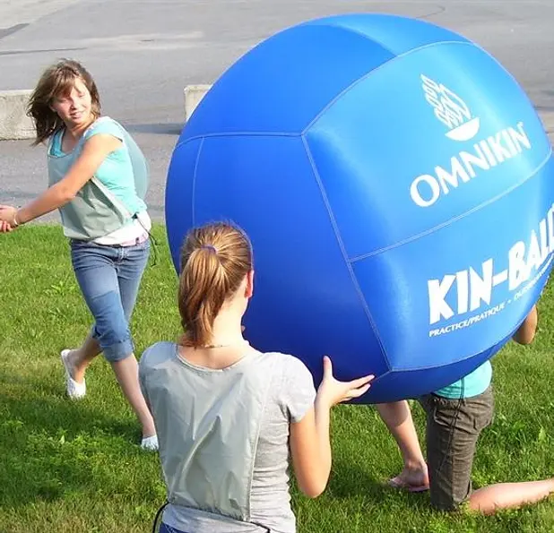 KIN-BALL® Sport Utendørs 102 cm Kan brukes utendørs også om vinteren 
