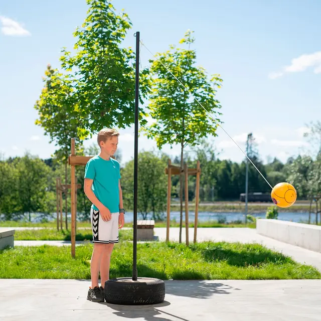 Smashballpakke til skolen Smashball, stang og sementfot 
