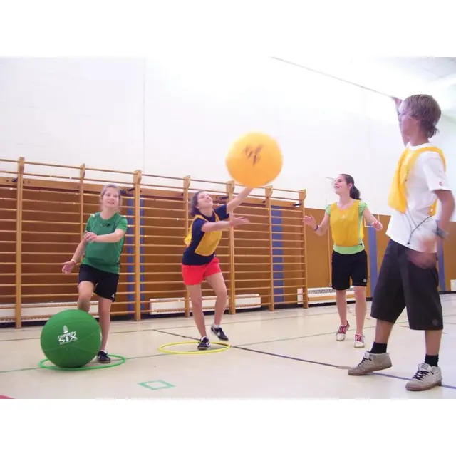 Omnikin® SIX Ball 46 cm | Blå Blå ball med ventilåpning 