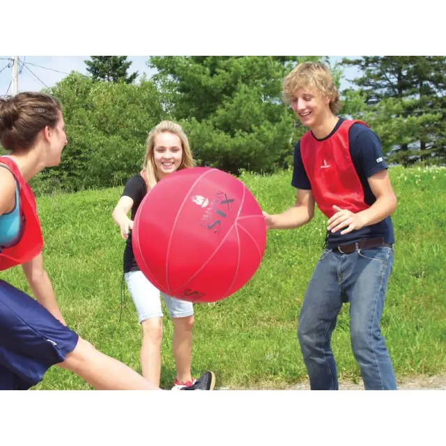 Omnikin® SIX Ball 46 cm | Blå Blå ball med ventilåpning 