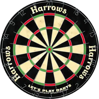 Dart Harrows Lets Play Darts Tradisjonelt dartskive med 6 piler