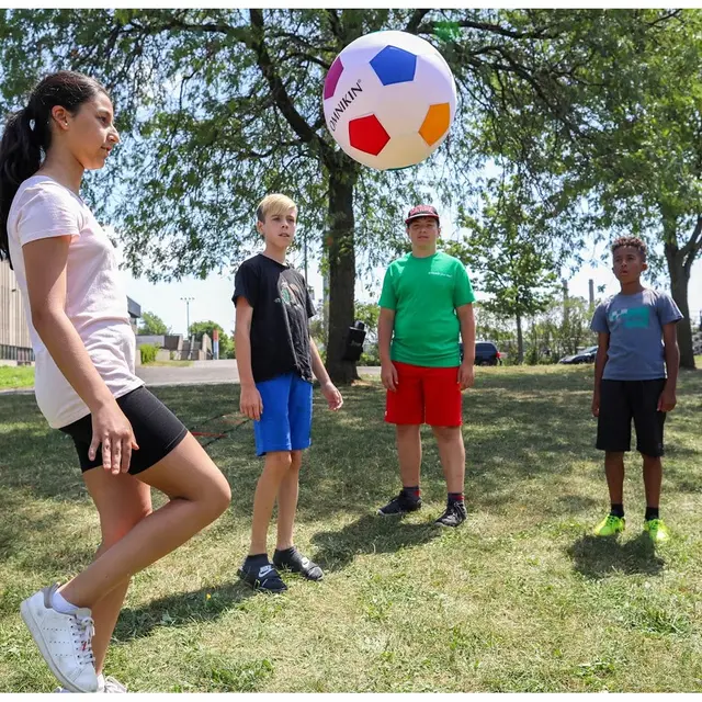 Omnikin® fotball- og volleyballpakke Pakke med 10 superlette baller 