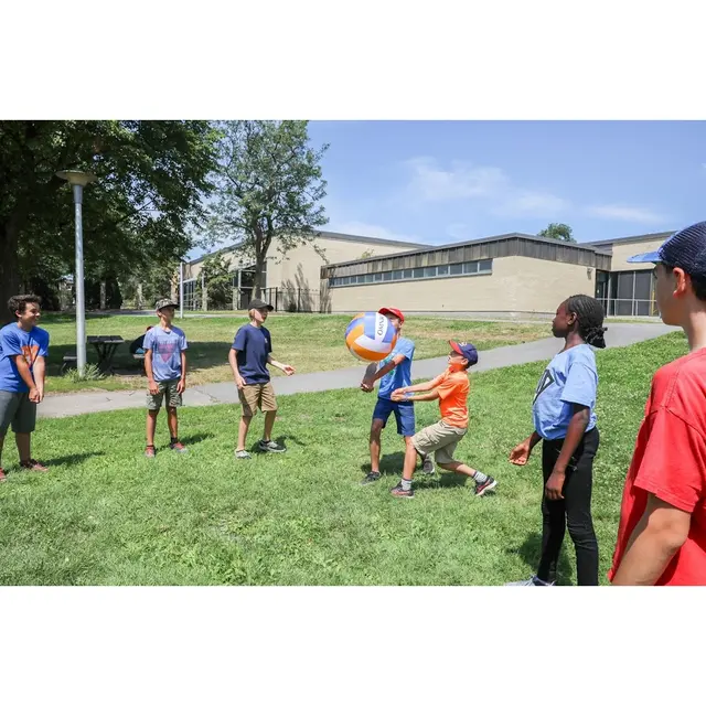 Omnikin® fotball- og volleyballpakke Pakke med 10 superlette baller 