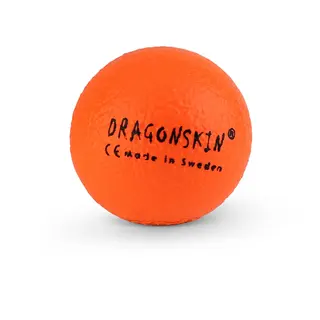 Dragonskin skumball  9 cm | Orange 9 cm softball i neon oransje
