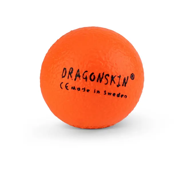 Dragonskin skumball  9 cm | Orange 9 cm softball i neon oransje 
