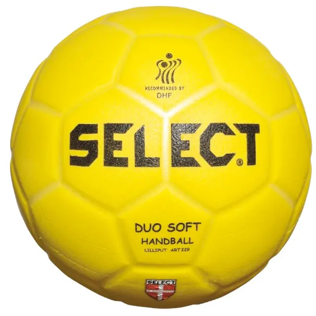 Håndball Select Duo Soft Lilleputt Str 1 Lilleputt | Myk gummihåndball 
