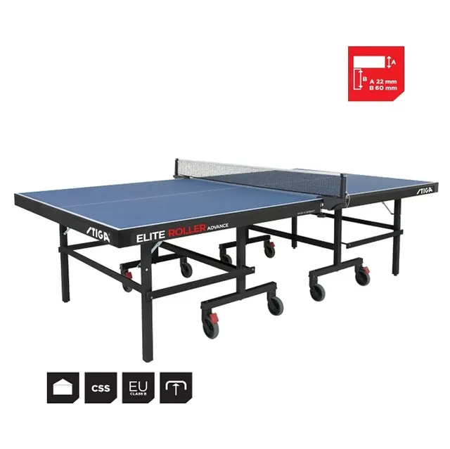 Bordtennisbord Stiga Elite Roller Advanc 
