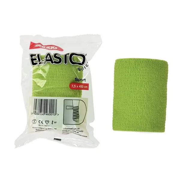 Elastisk bandasje 7,5 cm | 1 stk 1 selvklebende bandasje uten lim 