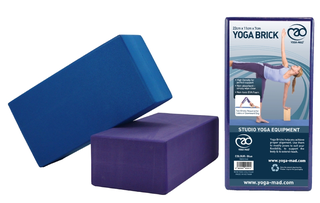 Yogablokk i EVA skum 220 x 110 x 70 mm | Velg farge