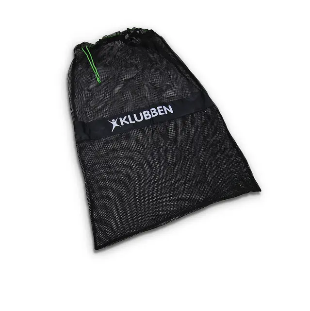 Nettingbag mesh deluxe svart Utstyrsnett til oppbevaring 90x60 cm 