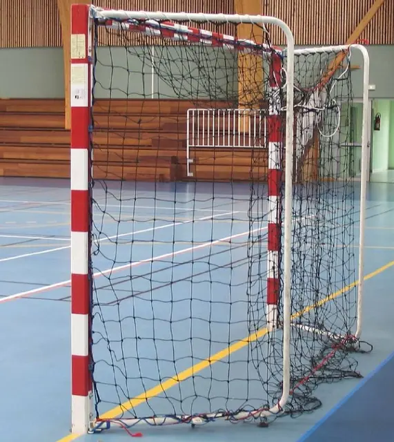 Håndballmål 3x2m Competition sett 2 stk | foldbar nettb. m/nett & fangnett 