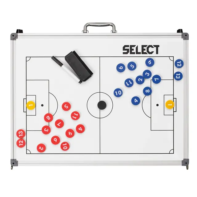 Taktikktavle Aluminium - Fotball Sammenleggbar og praktisk taktikktavle 