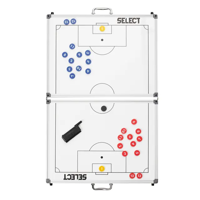 Taktikktavle Aluminium - Fotball Sammenleggbar og praktisk taktikktavle 