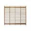 Klubben Premium Ribbevegg 265 x 300 cm 4 seksjoner | Avstand 15,5 cm | B&#248;k