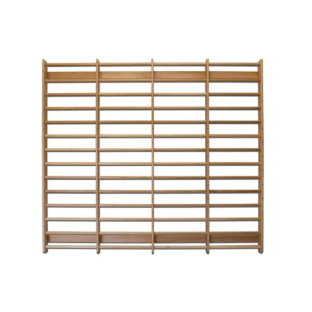 Klubben Premium Ribbevegg 265 x 300 cm 4 seksjoner | Avstand 15,5 cm | Bøk 