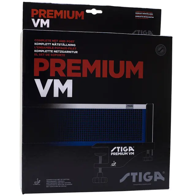 Bordtennisnett Stiga Premium VM Komplett nett | ITTF godkjent 