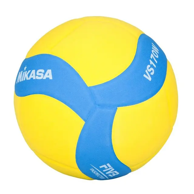 Volleyball Mikasa VS170W | Blå Str. 5 | Myk og lett | 6-10 år 