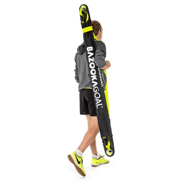 BazookaGoal XL | 150X90 cm 3v3 Fotballmål - Sammenleggbart minimål 