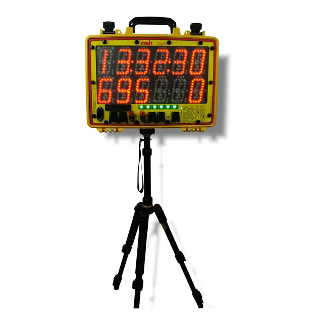 Startdisplay ESD3 med stativ 