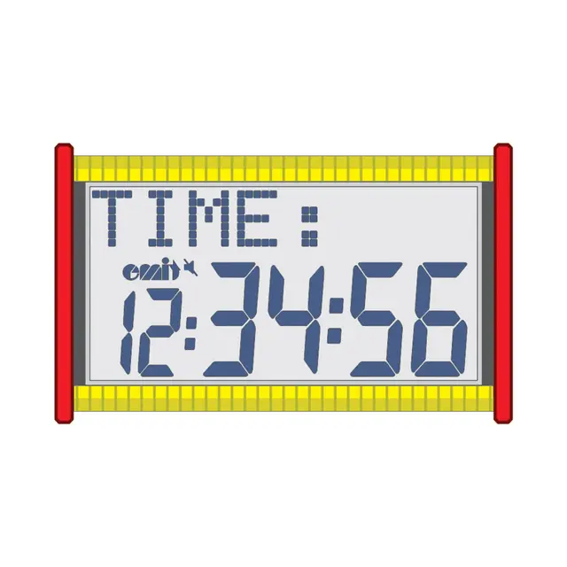 eClock Startdisplay For idretter med intervallstart 