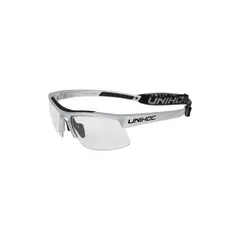 Innebandybriller Unihoc Energy Junior Beskyttelsesbriller | S&#248;lv/ Svart