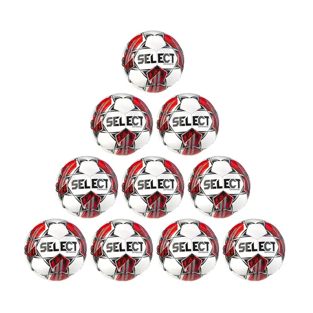 Fotball Select Diamond 5 (10) 10 stk | Klubbkamp og trening | Gress 