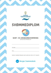 Baby- og småbarn diplomer pakke a 20 stk Kun til klubber i Norges Svømmeskole