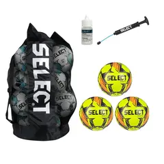 Elite fotballpakke fra Select 10 baller| bag | pumpe| ventilolje