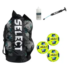 Elite fotballpakke fra Select 10 baller| bag | pumpe| ventilolje