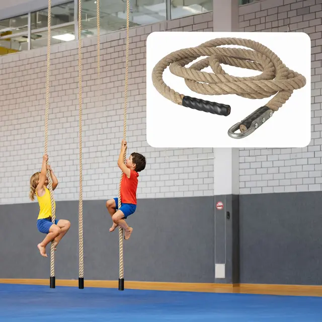 Klatretau til gymsal og idrettshall 6,5 meter 