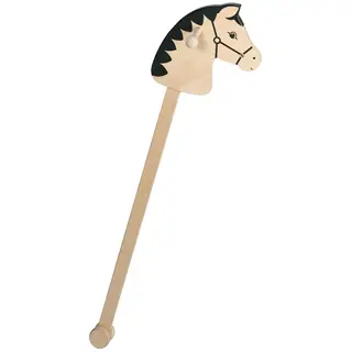 Kjepphest i tre Lengde 100 cm