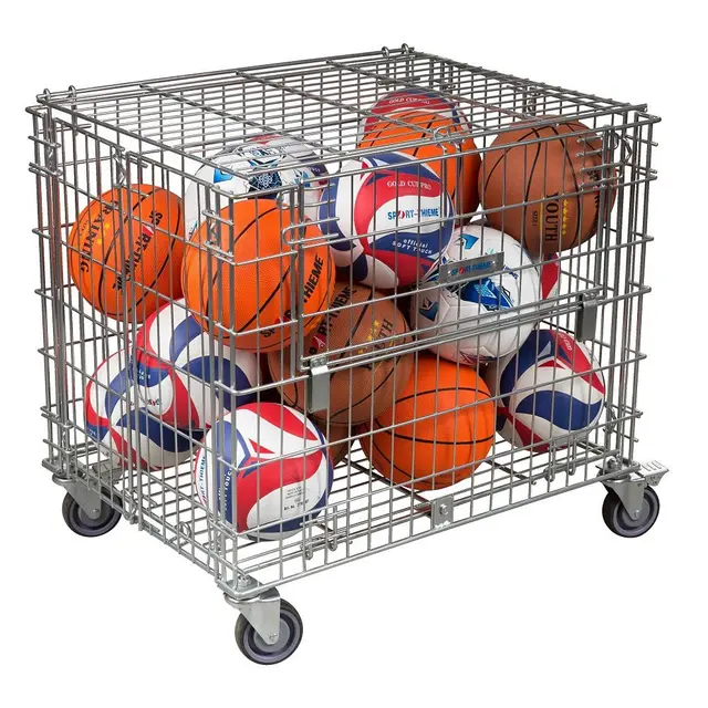 Oppbevaringsvogn Jumbo L 73x60x80 cm Oppbevaring til baller og utstyr 