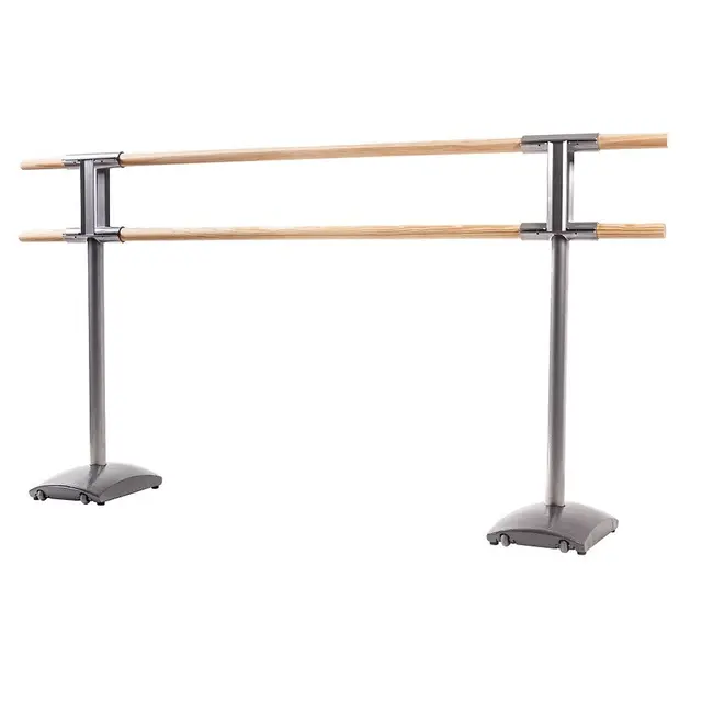 Frittstående Ballettbarre - Maurice 2 á 300 cm | rund profil | m/hjul 