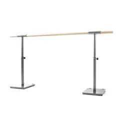 Frittst&#229;ende Ballettbarre - Isa 200 cm 1 barre | h&#248;ydejustering | m/hjul