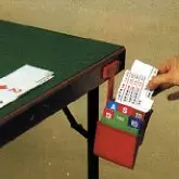Meldebokser til &#229; skru fast p&#229; bordet For et bord