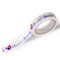 Tape Boccia 50 stk. hvit 25mm Hvit tape 2,5 cm | 66 meter